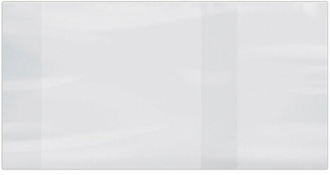 Обложка ПВХ для учебника ПИФАГОР, размер универсальный, прозрачная, плотная, 100 мкм, 230х450 мм, 227484