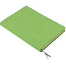 Блокнот А5 (148х213 мм), BRAUBERG "Tweed", 112 л., гибкий, под ткань, линия, зеленый, 110968