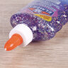 Клей для слаймов канцелярский с блестками ELMERS "Glitter Glue", 177 мл, фиолетовый, 2077253
