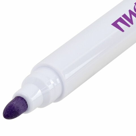 Маркеры стираемые 2 мм для белой доски и планера со стирателем НАБОР 12 ЦВЕТОВ, ПИФАГОР, 152565