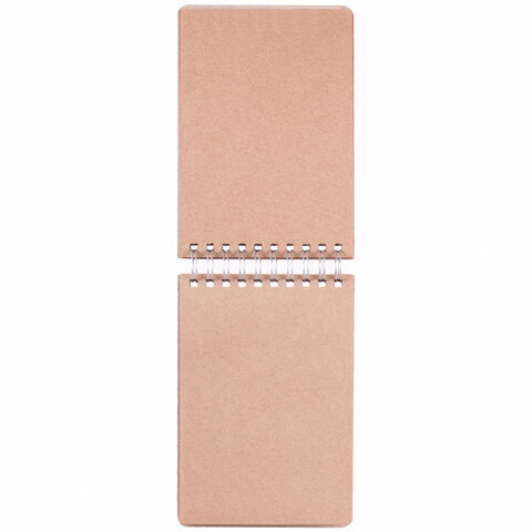 Скетчбук, крафт-бумага 80 г/м2, 142х212 мм, 120 л., гребень, твердая обложка, BRAUBERG ART DEBUT, 112998