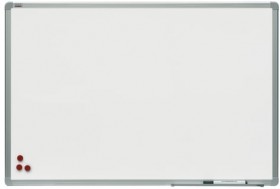 Доска магнитно-маркерная 100x200 см, алюминиевая рамка, 2х3 OFFICE, (Польша), TSA1020