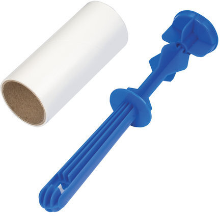 Ролик для чистки одежды и удаления ворса + 2 сменных блока по 20 листов, экстра липкость, LAIMA, 605399