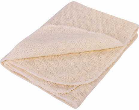 Тряпка для пола 60х80 см, трехслойная, нитепрошивная (НЕТКОЛ), 360 г/м2, 100% хлопок, LAIMA, 606632