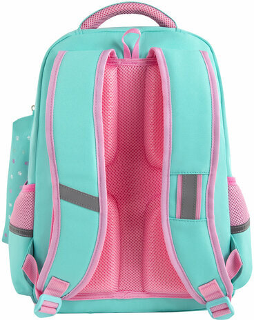 Рюкзак ЮНЛАНДИЯ COMPLETE с пеналом в комплекте, эрго-спинка, "Yummy cat", 42х29х14 см, 270663