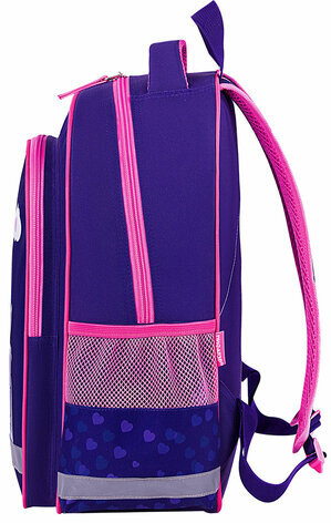 Рюкзак ПИФАГОР SCHOOL, 1 отделение, 3 кармана, "Cat greetings", 38x28х14 см, 272087