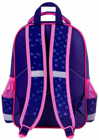 Рюкзак ПИФАГОР SCHOOL, 1 отделение, 3 кармана, "Cat greetings", 38x28х14 см, 272087