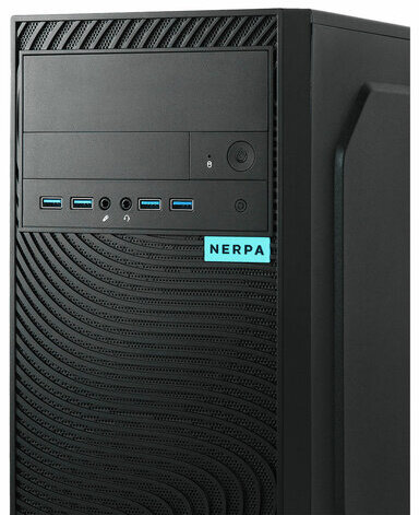 Системный блок NERPA INTEL Core i3-12100 3,3 ГГц / 8 Gb / 512 Gb SSD / Windows 10 Pro / черный