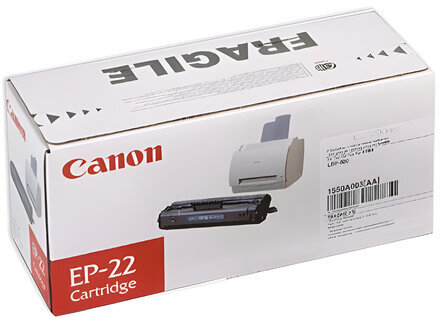Картридж лазерный CANON (EP-22) LBP-800/810/1120, ресурс 2500 страниц, оригинальный, 1550A003