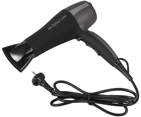 Фен POLARIS PHD 2245Ti, 2200 Вт, 2 скорости, 3 температурных режима, ионизация, серый, 63851