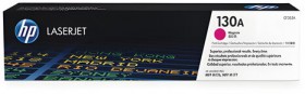 Картридж лазерный HP (CF353A) ColorLaserJet M176n/M177fw, №130A, пурпурный, оригинальный, ресурс 1000 страниц