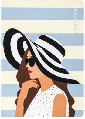 Тетрадь 40 л. в точку обложка SoftTouch, бежевая бумага 70 г/м2, сшивка, А5 (147х210 мм), БЛАЖЕНСТВО, BRAUBERG, 403800