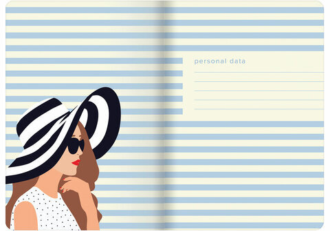 Тетрадь 40 л. в точку обложка SoftTouch, бежевая бумага 70 г/м2, сшивка, А5 (147х210 мм), БЛАЖЕНСТВО, BRAUBERG, 403800