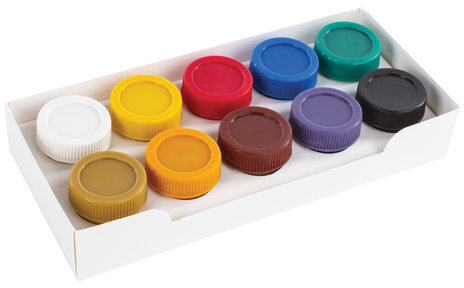 Гуашь ЮНЛАНДИЯ "ЮНЫЙ ВОЛШЕБНИК", 10 цветов по 20 мл, высшее качество, 191332