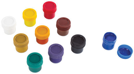 Гуашь ЮНЛАНДИЯ "ЮНЫЙ ВОЛШЕБНИК", 10 цветов по 20 мл, высшее качество, 191332