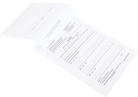 Бланк медицинский рецептурный, форма 107-1/у, А5, 135х195 мм, СКЛЕЙКА, 100 штук, офсет, STAFF, 130273