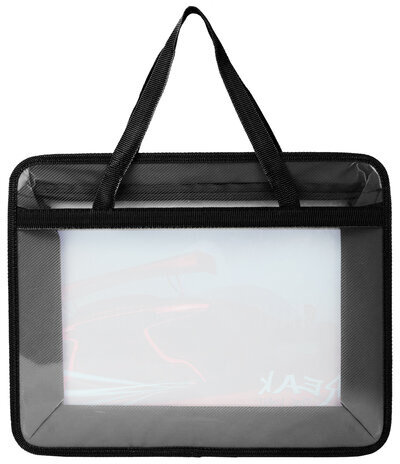 Папка на молнии с ручками BRAUBERG А4, 1 отделение, пластик, 80 мм, "Speed", 270872