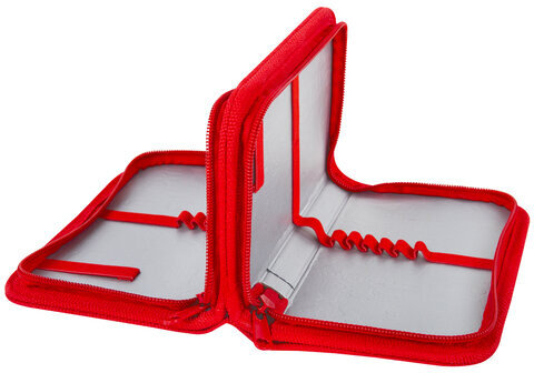 Пенал ПИФАГОР, 2 отделения, ламинированный картон, 19х11 см, "Rocket car", 271536