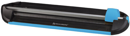 Резак роликовый BRAUBERG R5, на 5 л, длина реза 305 мм, 4 стиля резки, расклад. линейка, А4, 531117