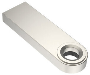 Флеш-диск 16 GB NETAC U278, USB 2.0, металлический корпус, серебристый/черный, NT03U278N-016G-20PN