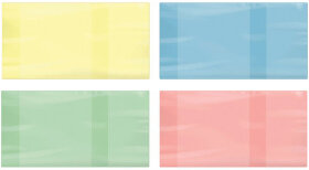 Обложка ПВХ для учебника ПИФАГОР, размер универсальный, цветная, плотная, 100 мкм, 230х450 мм, 227485