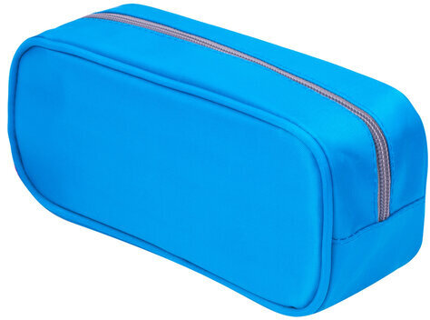 Пенал-косметичка BRAUBERG, мягкий, "KING SIZE BLUE", 20х8х9 см, 229018