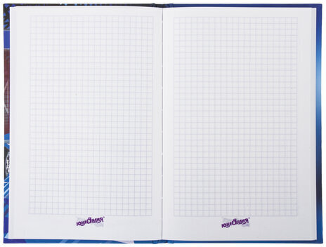 Блокнот А5 (135х206 мм), 80 л., твердый, клетка, выборочный лак, ЮНЛАНДИЯ, "Авто", 111614