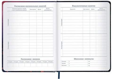 Дневник 1-11 класс 48 л., кожзам (твердая с поролоном), печать, резинка, конверт, BRAUBERG, "The Hunter", 106948