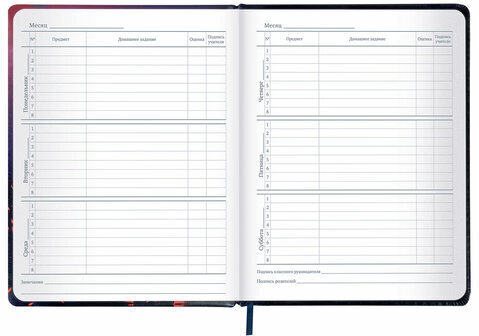 Дневник 1-11 класс 48 л., кожзам (твердая с поролоном), печать, резинка, конверт, BRAUBERG, "The Hunter", 106948