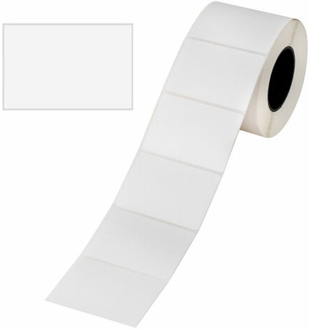 Этикетка ТермоЭко (58х40 мм), 700 этикеток в ролике, УДАЛЯЕМЫЙ КЛЕЙ, светостойкость до 2 месяцев, 115616