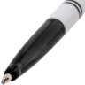 Ручка шариковая BRAUBERG "Офисная", ЧЕРНАЯ, корпус белый, узел 1 мм, линия письма 0,5 мм, 140890