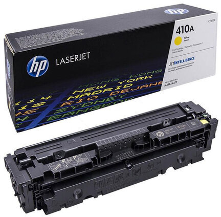 Картридж лазерный HP (CF412A) LaserJet Pro M477/M452, №410A, желтый, оригинальный, ресурс 2300 страниц