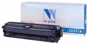 Картридж лазерный NV PRINT (NV-CE271A) для HP CP5525dn/CP5525n/M750dn/M750n, голубой, ресурс 15000 страниц