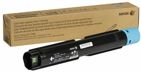 Картридж лазерный XEROX (106R03772) VersaLink C7000, голубой, оригинальный, ресурс 3300 страниц