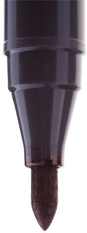 Маркер перманентный CENTROPEN 2836, ЧЕРНЫЙ, круглый наконечник, 2 мм, 6 2836 0012