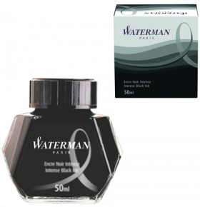 Чернила WATERMAN (Франция), 50 мл, S0110710, черные