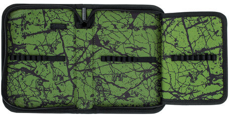 Пенал BRAUBERG, 1 отделение, 1 откидная планка, полиэстер, 21х14 см, "Dino attack", 272324