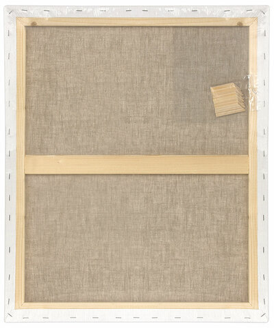 Холст на подрамнике BRAUBERG ART PREMIERE, 60х80см, грунтованный, 100% лен, среднее зерно, 190642