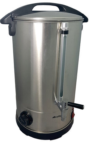 Кипятильник наливной KSITEX SKT-016L, объем 16 л, 1500 Вт, двойной корпус, нержавеющая сталь, терморегулятор