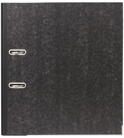 Папка-регистратор BRAUBERG, мраморное покрытие, А4 +, содержание, 70 мм, черный корешок, 221987