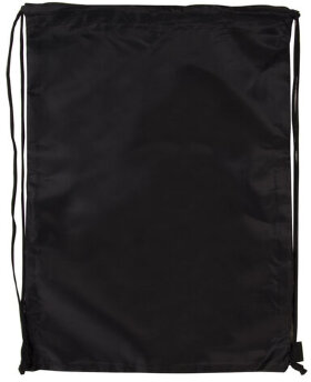 Мешок для обуви BRAUBERG ПРОЧНЫЙ, на шнурке, черный, 42x33 см, 227143