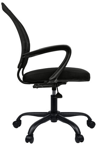 Кресло BRABIX "Cargo MG-391", до 130 кг, пятилучие металлическое, ткань/сетка, черное, 532786