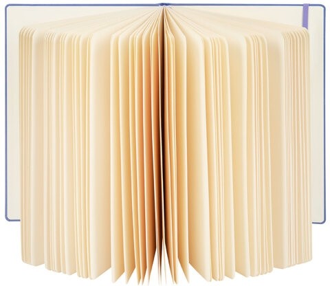 Скетчбук, слоновая кость 140 г/м2 210х297 мм, 80 л., КОЖЗАМ, резинка, BRAUBERG ART CLASSIC, пастель сиреневый, 116883