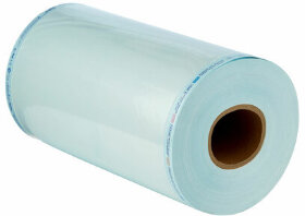 Рулон комбинированный плоский 350 мм х 200 м EUROTYPE, для ПАРОВОЙ/ГАЗОВОЙ стерилизации