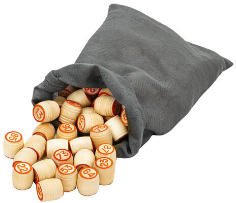 Русское лото классическое с деревянными бочонками, в картонной упаковке, ЗОЛОТАЯ СКАЗКА, 664672