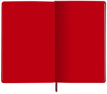 Блокнот А5 (140х200 мм), BRAUBERG "NEBRASKA", под кожу, 80 л., линия, красный, 113414