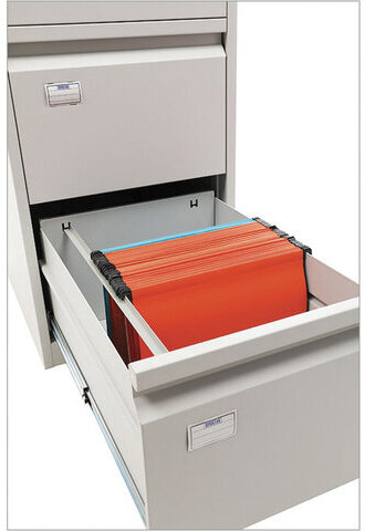 Шкаф картотечный ПРАКТИК "AFC-03", 1020х467х630 мм, 3 ящика, для 165 подвесных папок, формат папок Foolscap или A4 (БЕЗ ПАПОК)