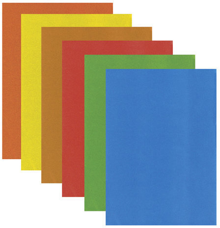 Картон цветной А4 БАРХАТНЫЙ, 7 листов 7 цветов, 180 г/м2, ОСТРОВ СОКРОВИЩ, 128973