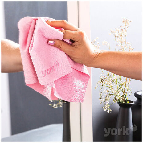 Салфетка из PVA губчатая / из микрофибры, 30х35 см, СУПЕРВПИТЫВАЮЩАЯ, Long Fresh, YORK, 26250