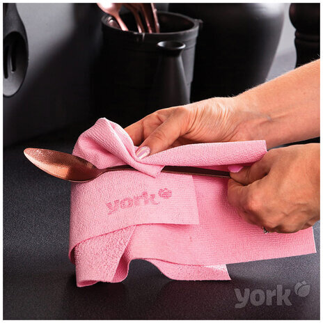 Салфетка из PVA губчатая / из микрофибры, 30х35 см, СУПЕРВПИТЫВАЮЩАЯ, Long Fresh, YORK, 26250